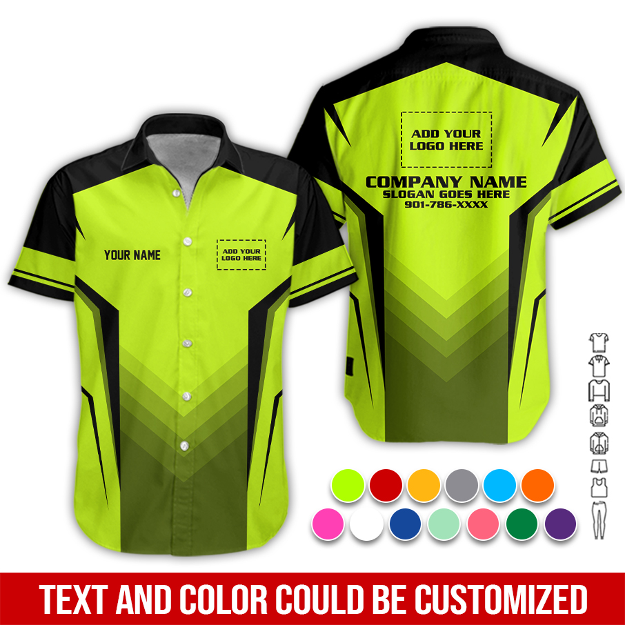Custom Logo And Company Uniform All Over Printed Clothes PC800