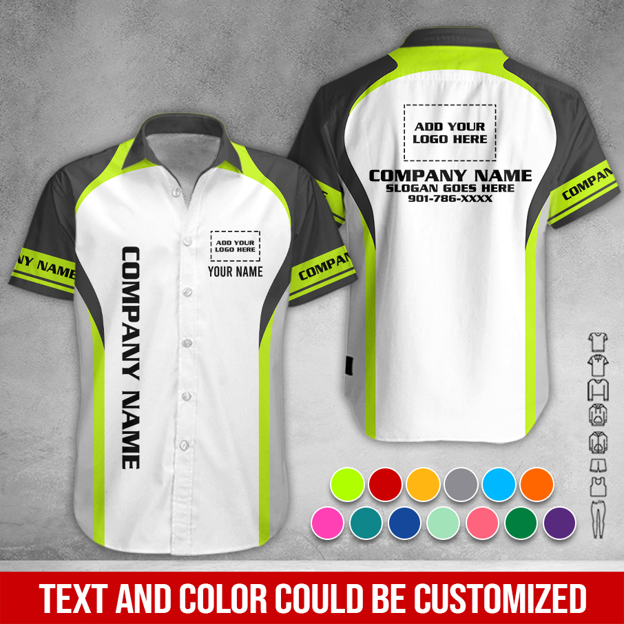 Personalized Work Shirt for Mechanics, Electricians & HVAC PC803