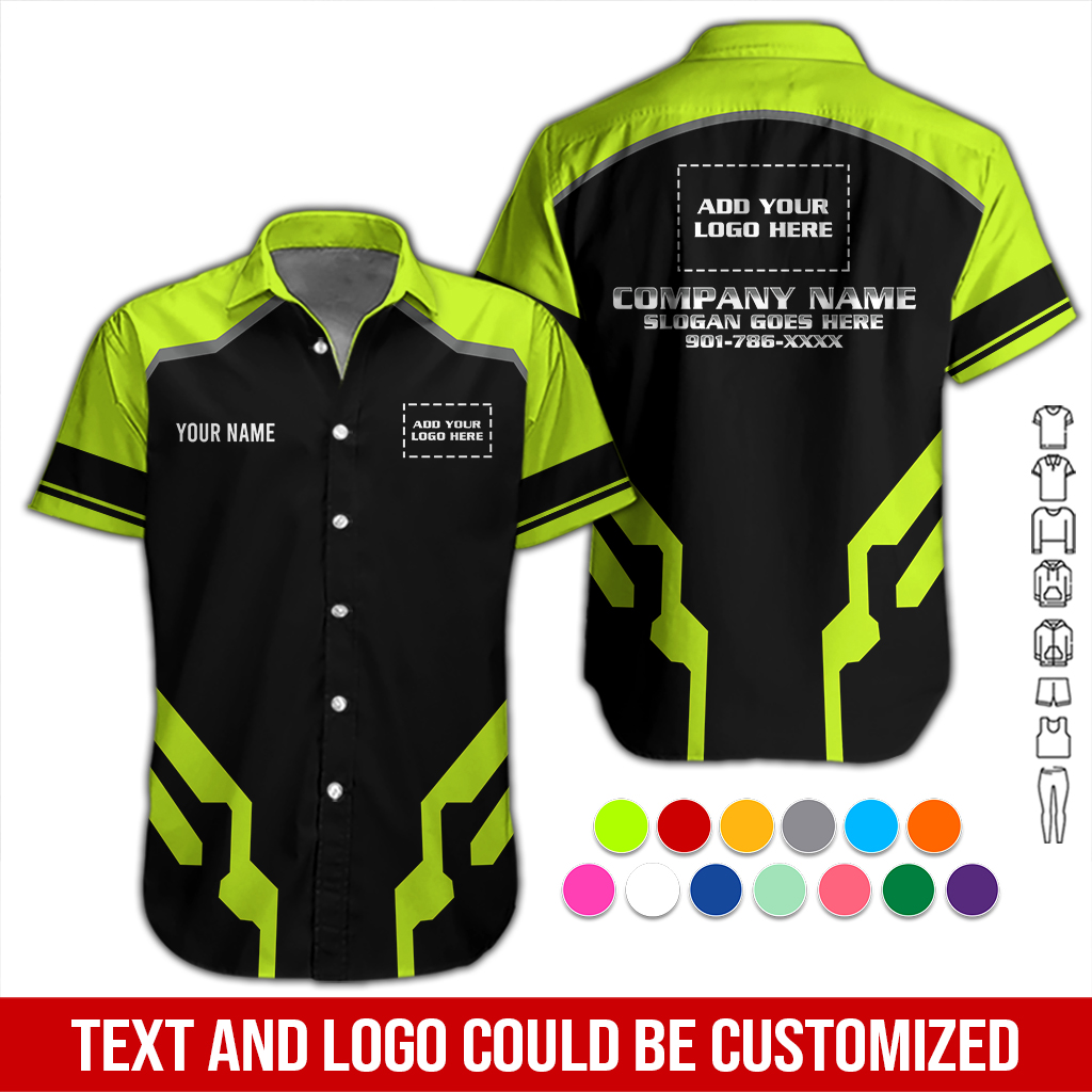 Custom Electric Company All Over Printed Clothes DA368