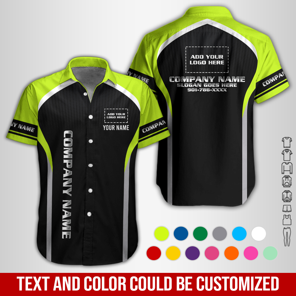 Personalized Work Shirt for Mechanics, Electricians & HVAC GL520