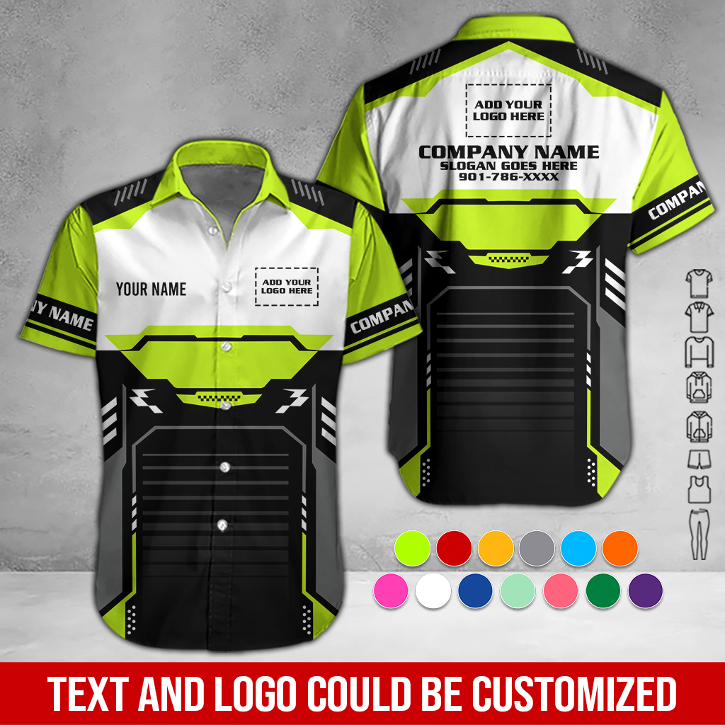 Personalized Work Shirt for Mechanics, Electricians & HVAC DA378