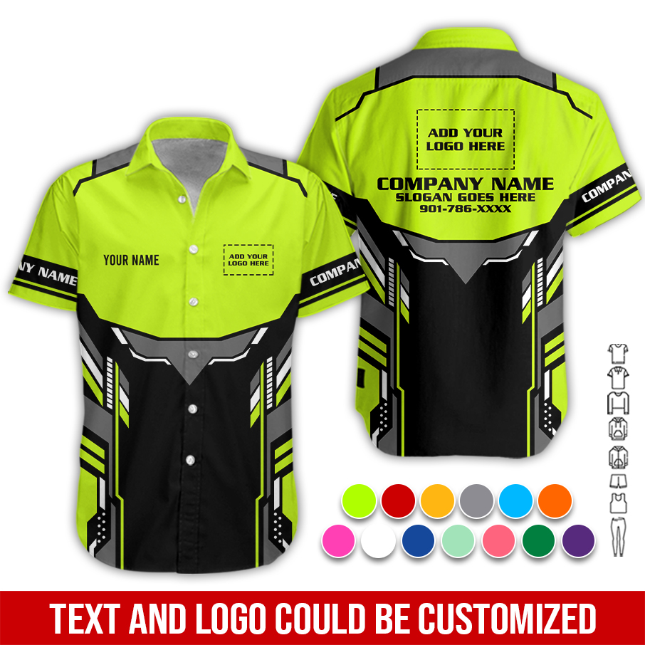 Personalized Work Shirt for Mechanics, Electricians & HVAC PC814