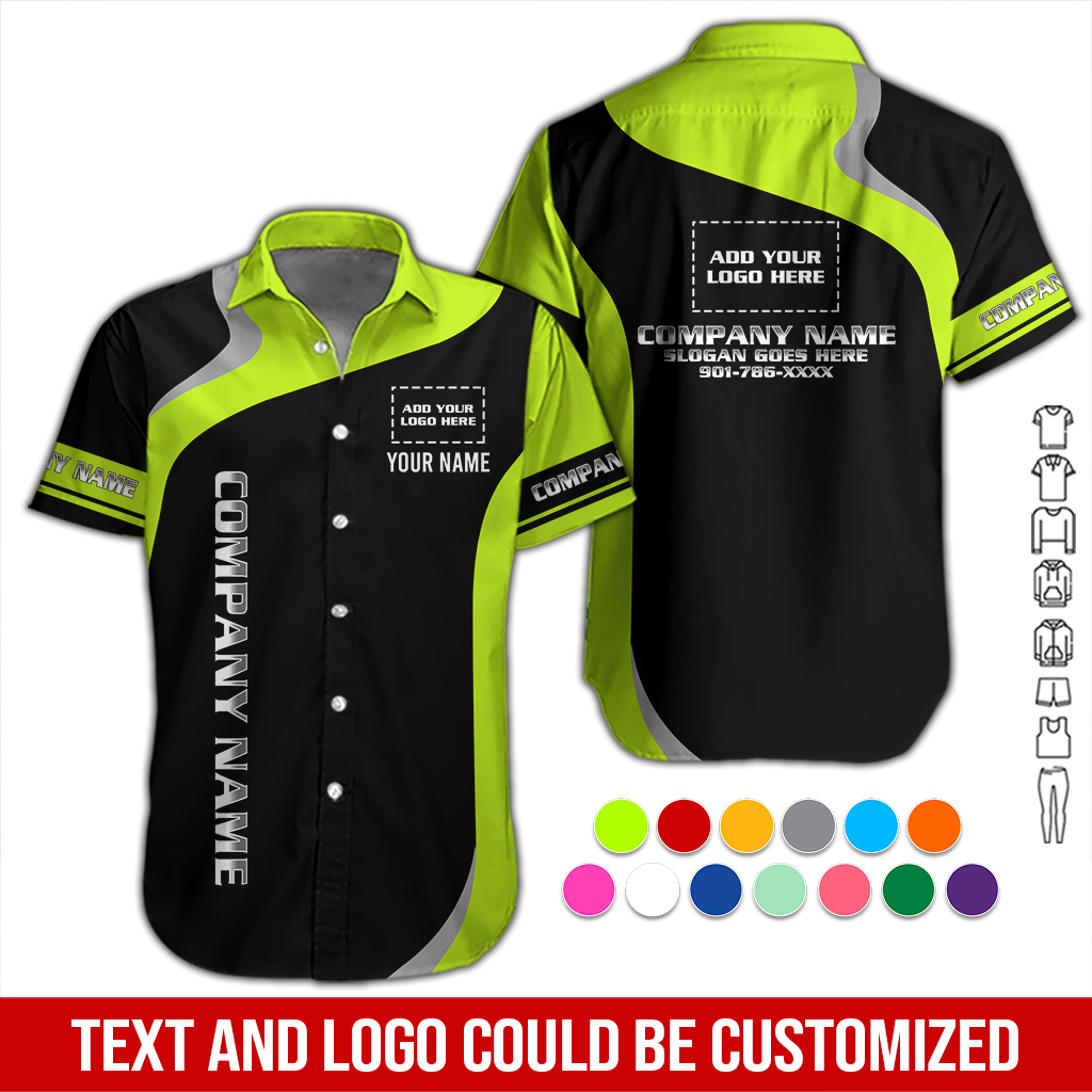 Personalized Work Shirt for Mechanics, Electricians & HVAC DA377