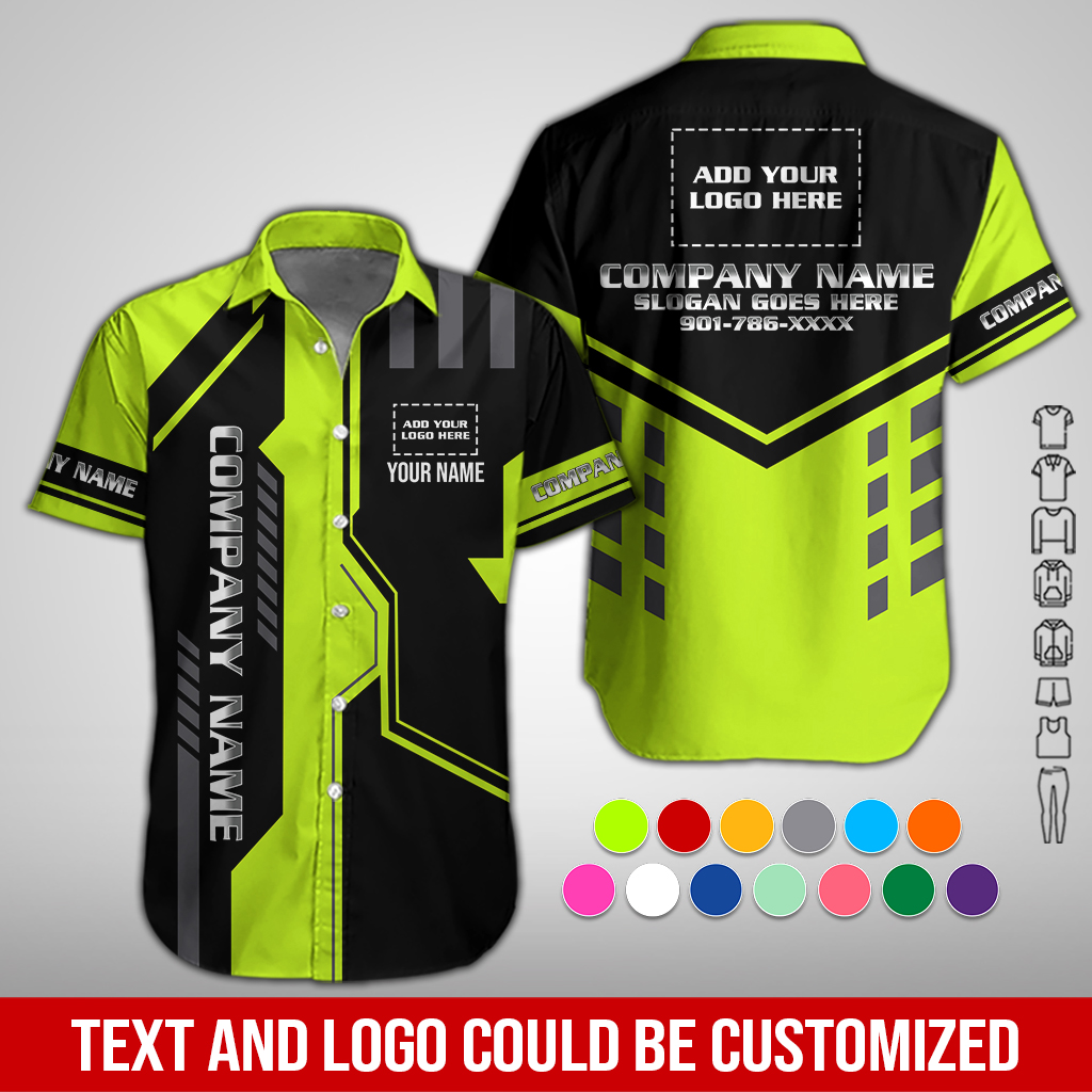Personalized Work Shirt for Mechanics, Electricians & HVAC DA386
