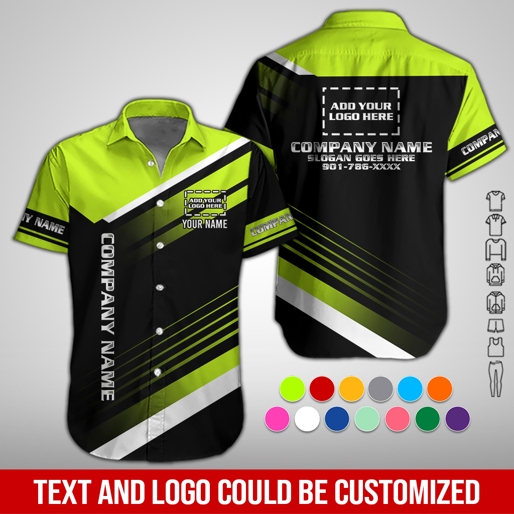 Personalized Work Shirt for Mechanics, Electricians & HVAC DA390