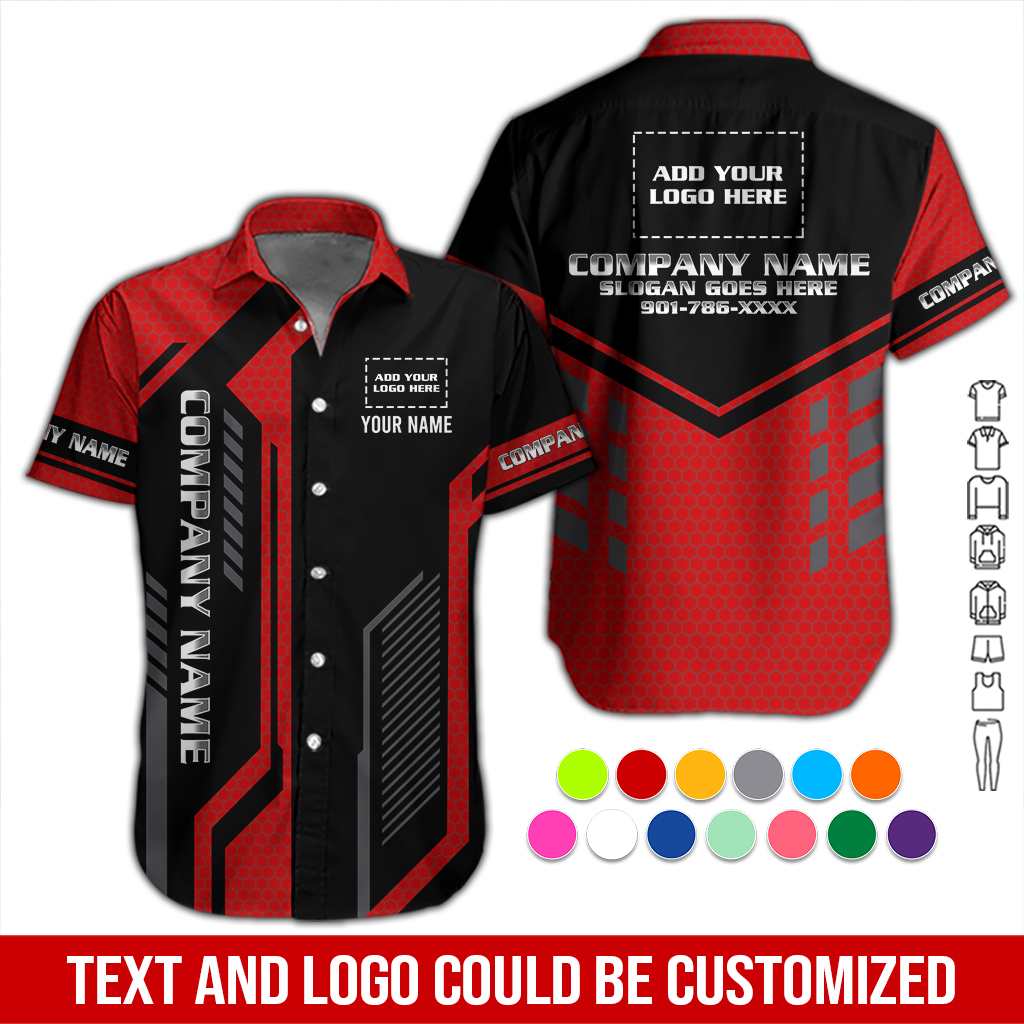 Personalized Work Shirt for Mechanics, Electricians & HVAC DA395