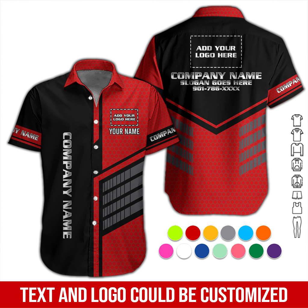 Personalized Work Shirt for Mechanics, Electricians & HVAC DA396