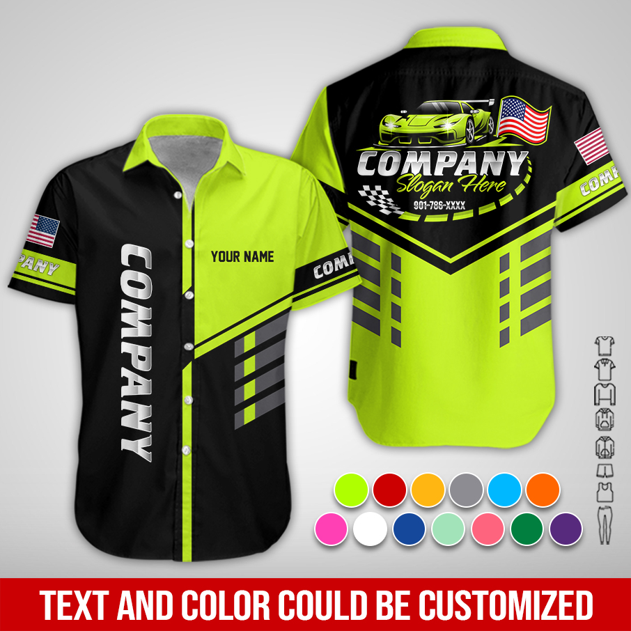 Custom Sports Car Garage Shirt PC842