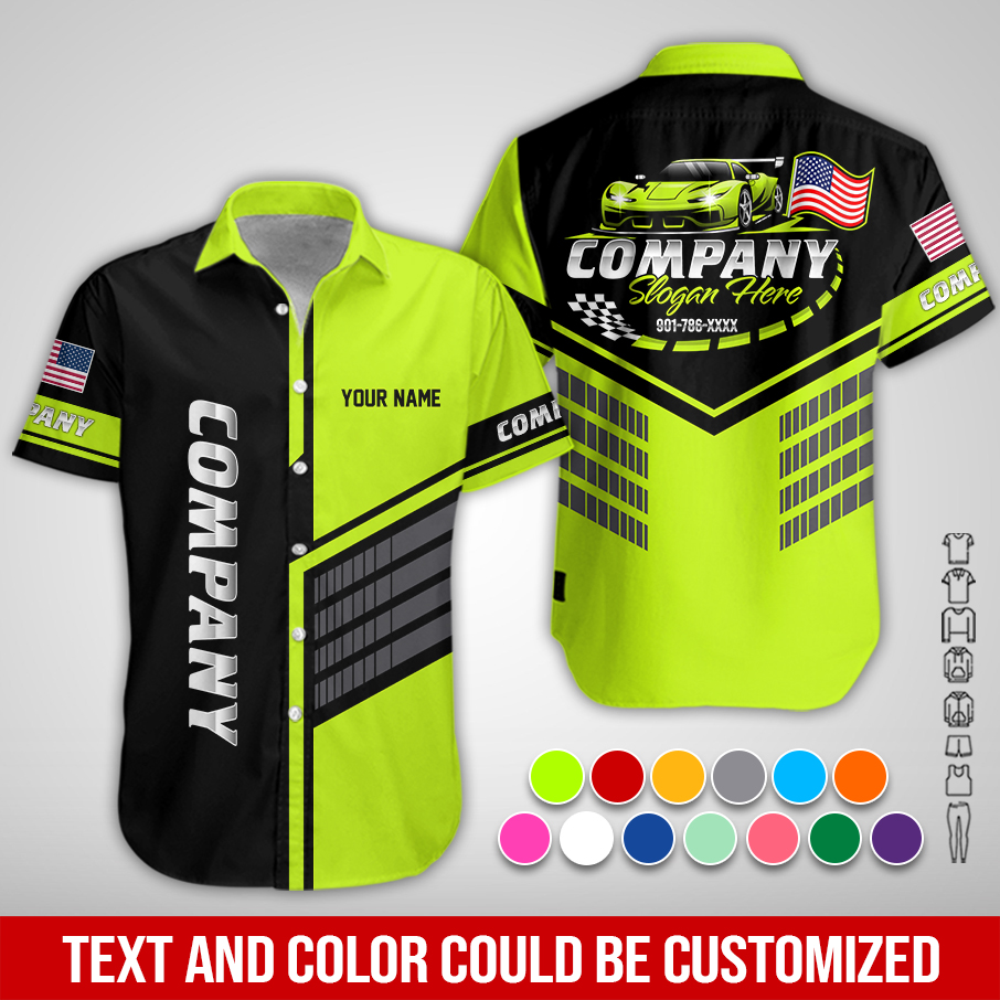 Custom Sports Car Garage Shirt PC843