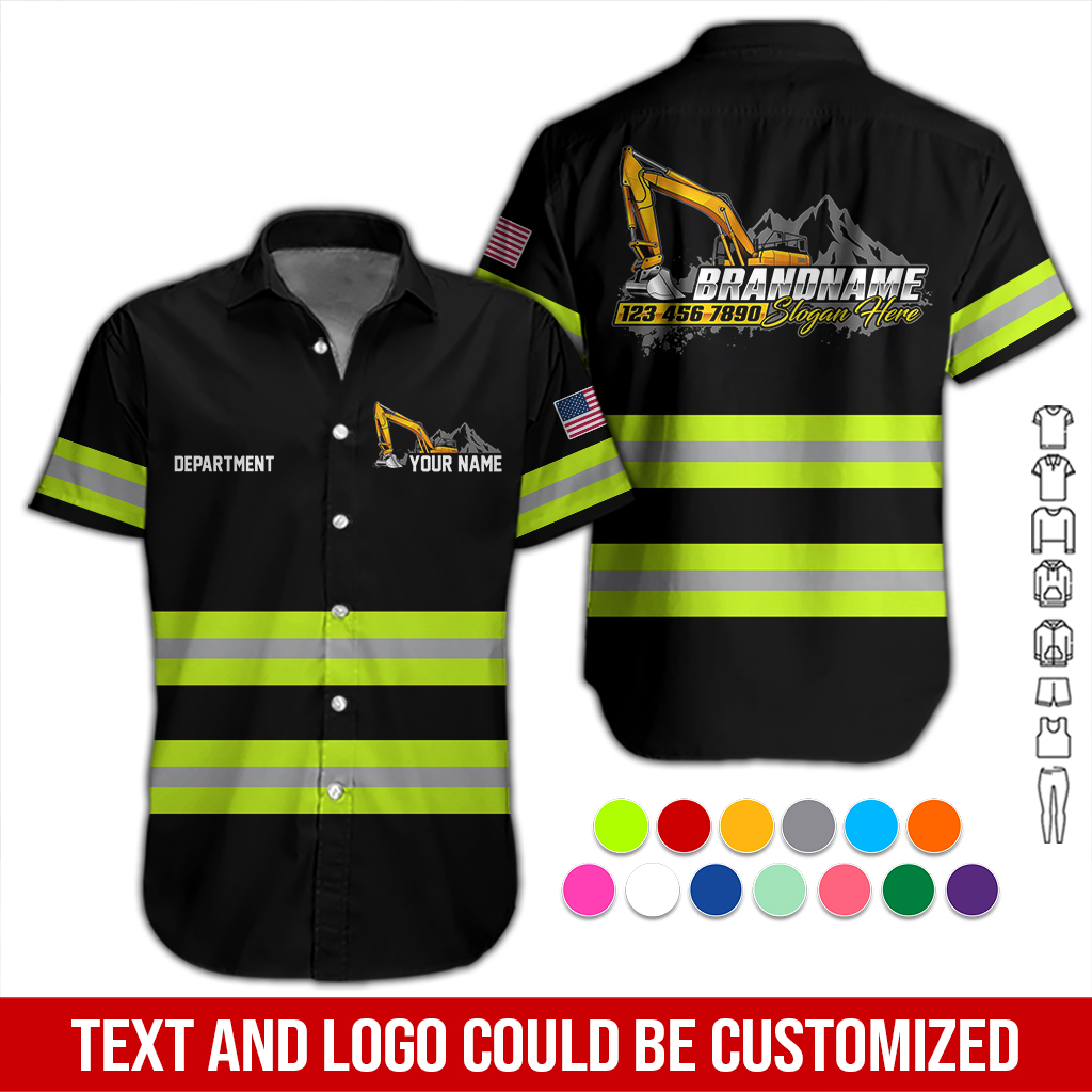Custom Heavy Equipment Company Shirt DA402