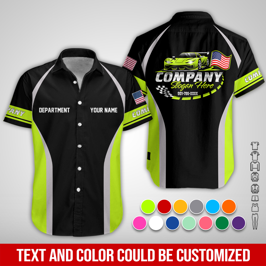 Custom Sports Car Garage Shirt PC844