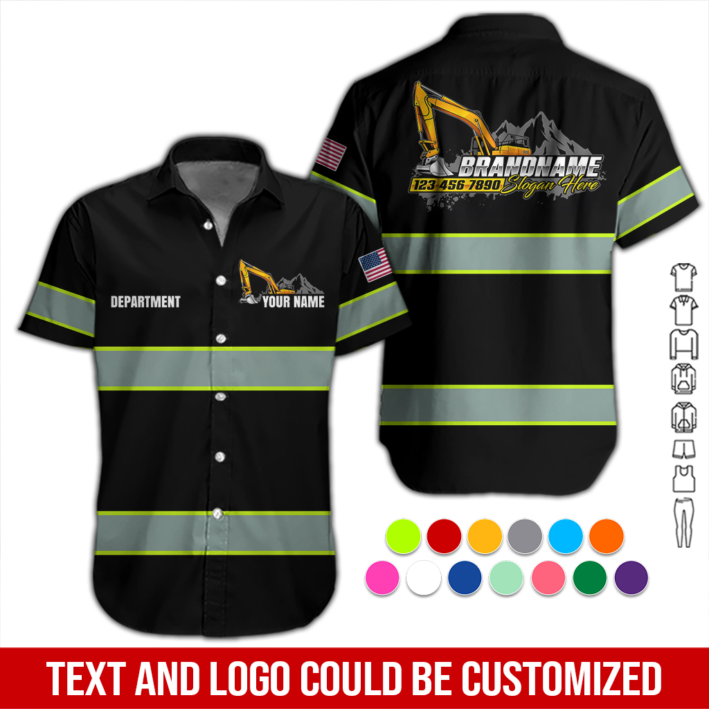 Custom Heavy Equipment Company Shirt DA404