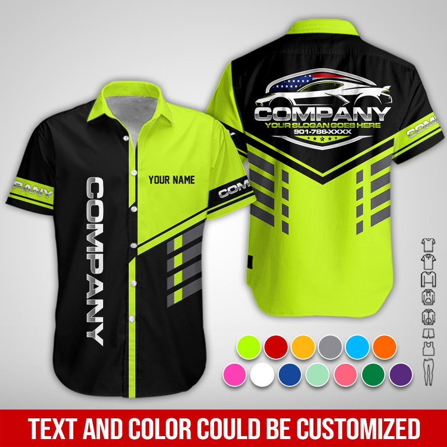 Custom Sports Car Garage Shirt PC846