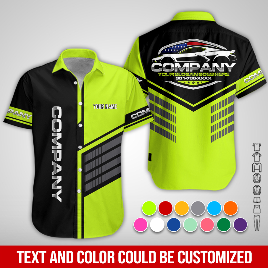Custom Sports Car Garage Shirt  PC847