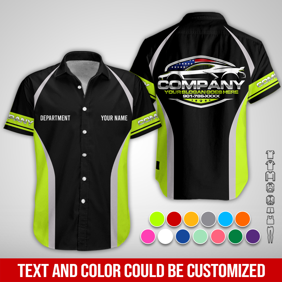 Custom Sports Car Garage Shirt  PC848