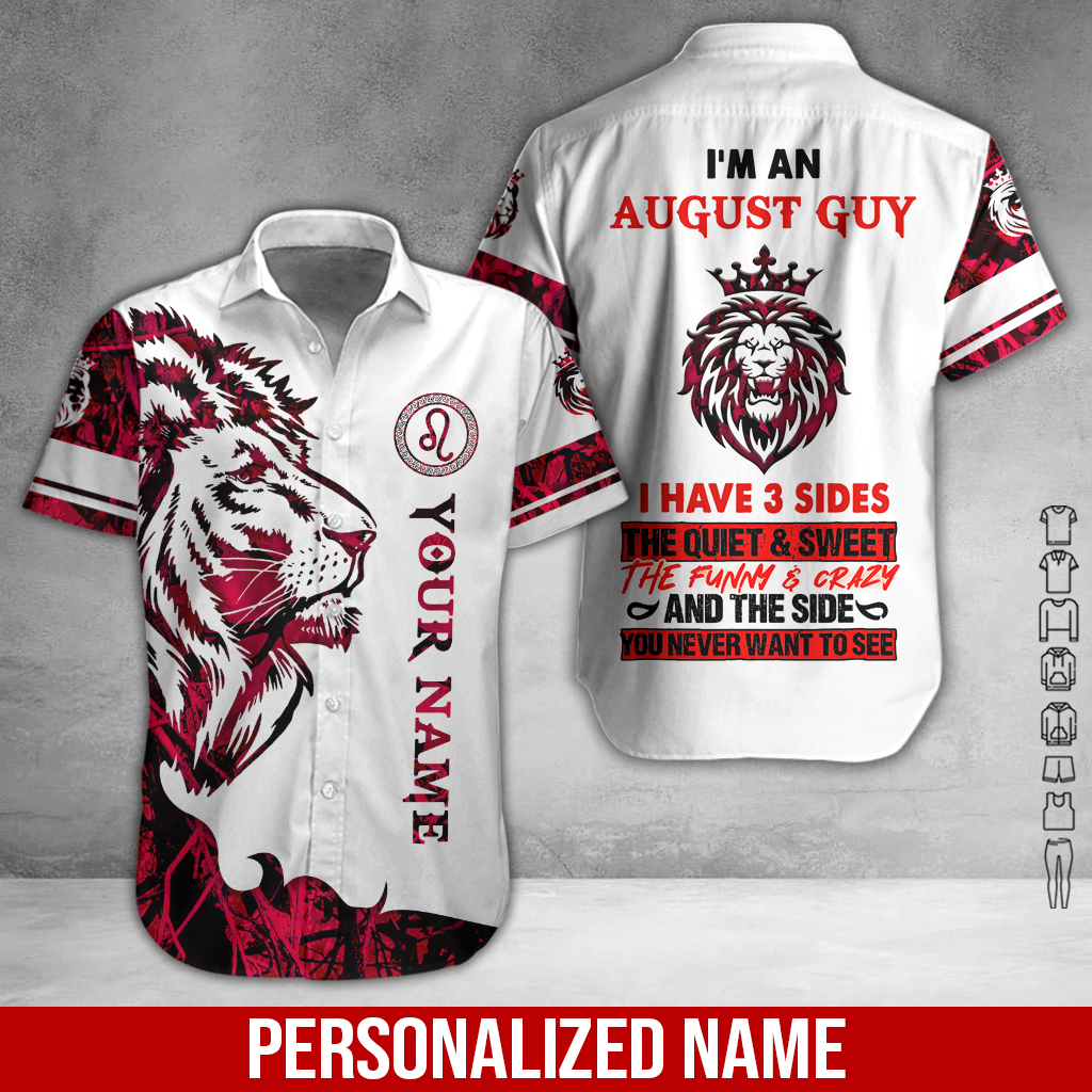 Personalized Name Leo Guy All Over Printed Clothes GL560