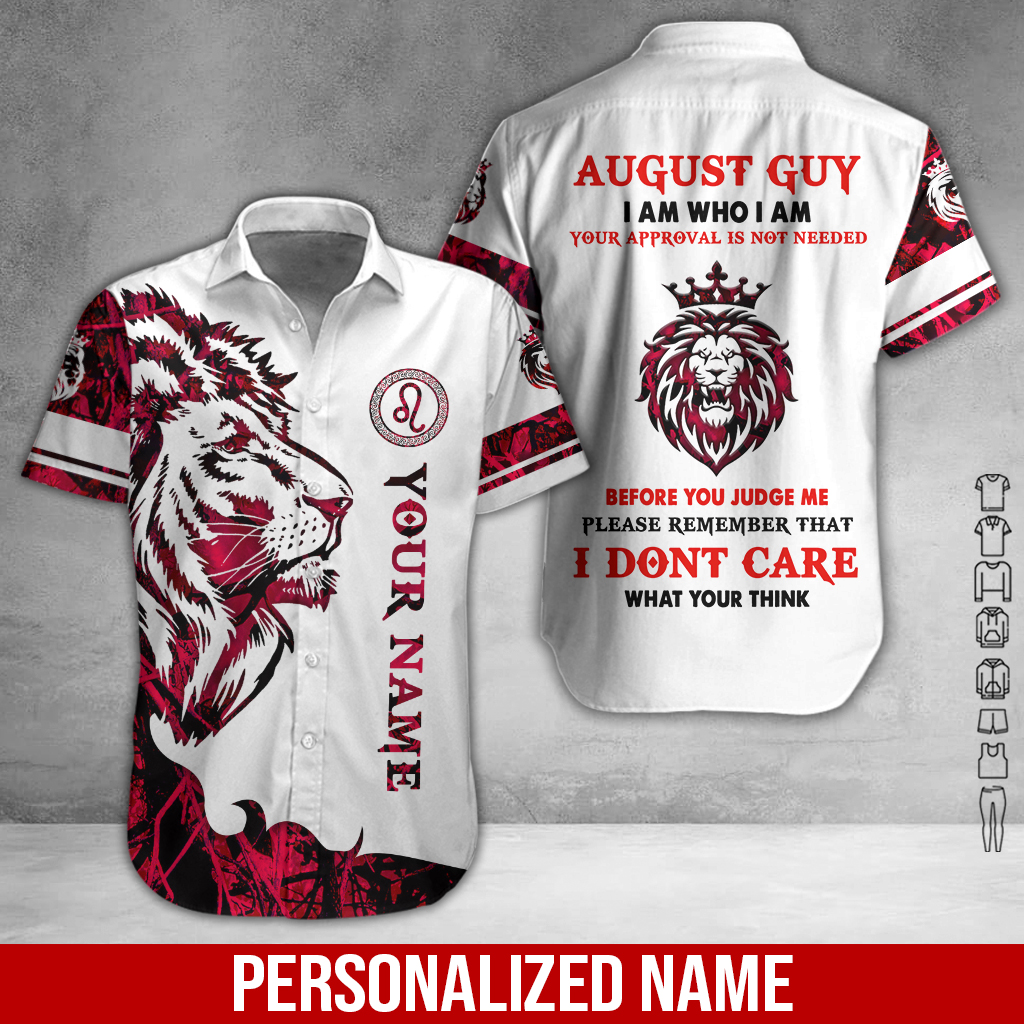 Personalized Name Leo Guy All Over Printed Clothes GL561