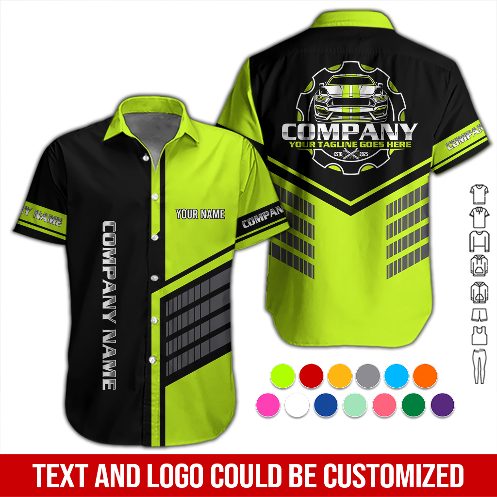 Custom Sports Car Garage Shirt DA409