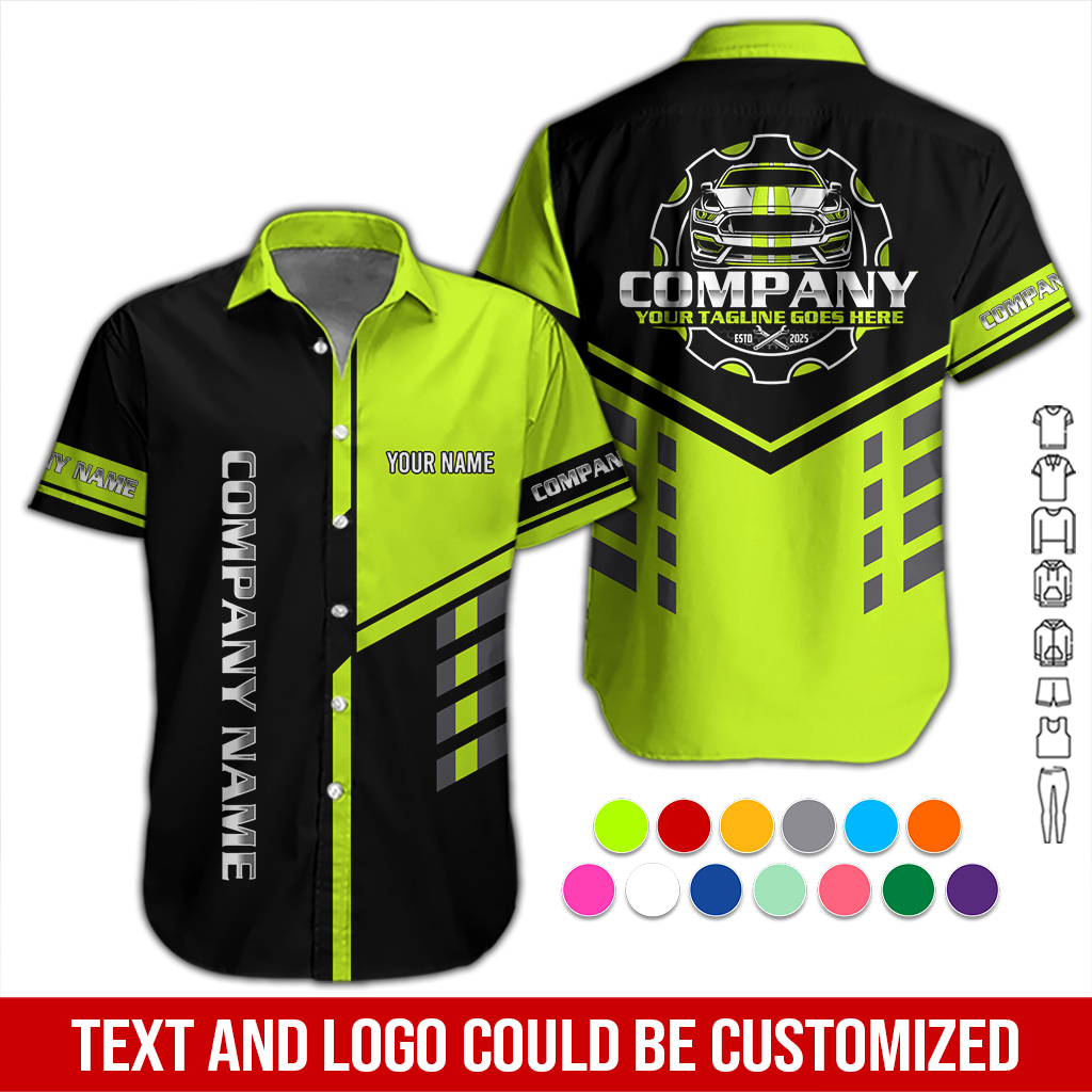 Custom Sports Car Garage Shirt DA410
