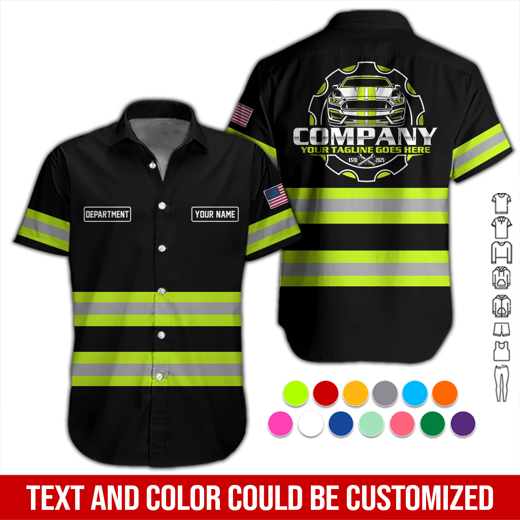 Custom Sports Car Garage Shirt DA412