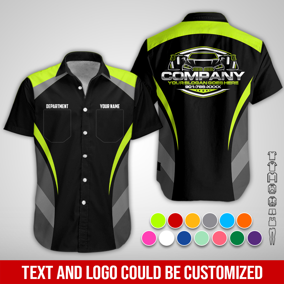 Custom Sports Car Garage Shirt PC855
