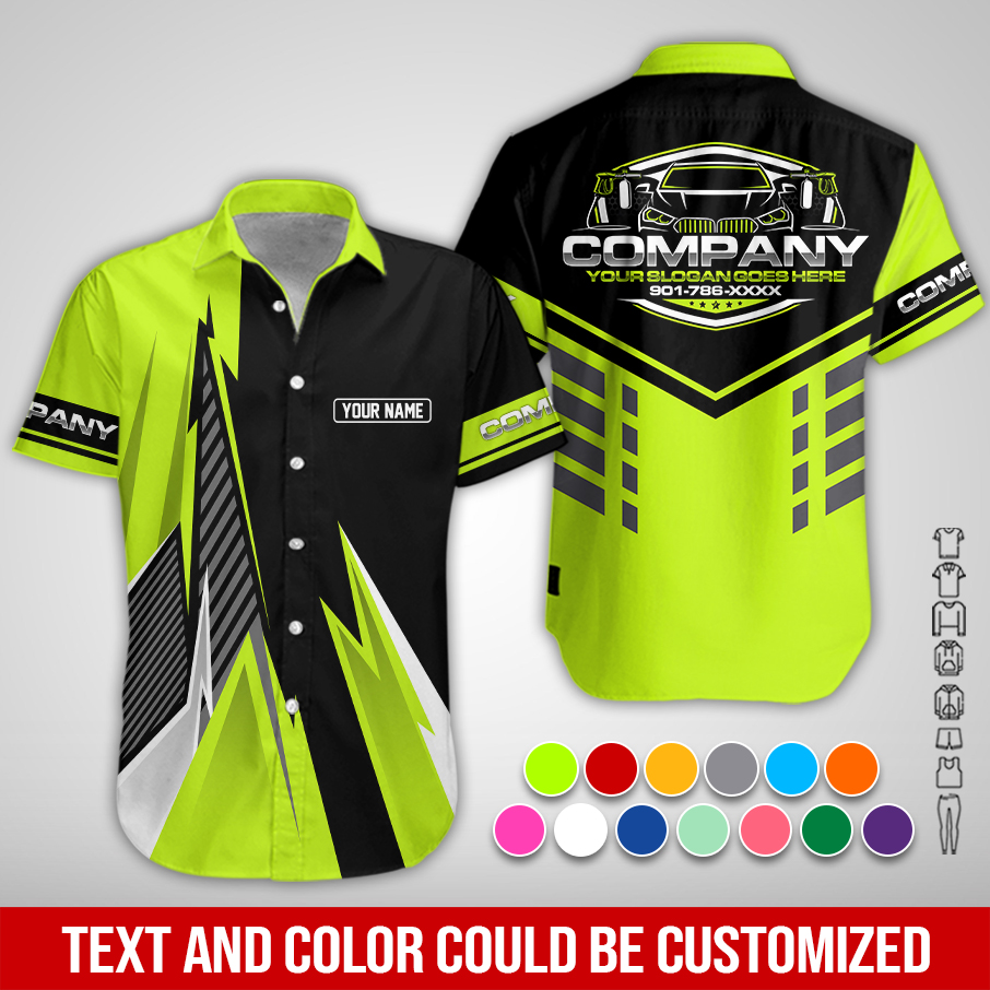 Custom Sports Car Garage Shirt PC856
