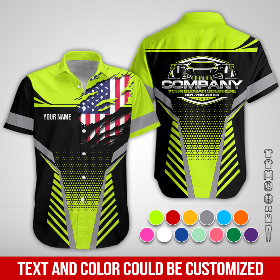 Custom Sports Car Garage Shirt PC857