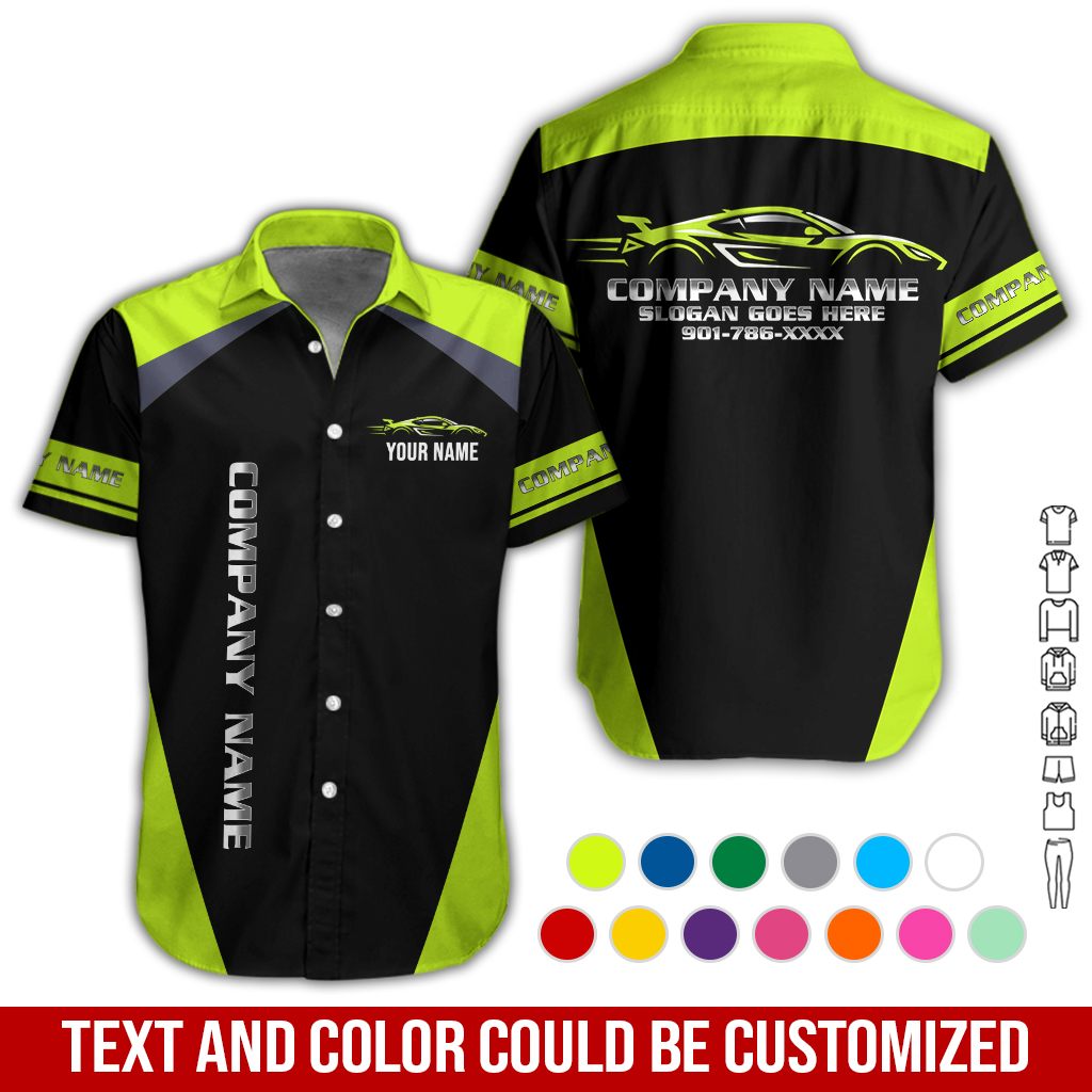 Custom Sports Car Garage Shirt GL568