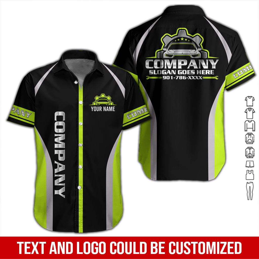 Custom Sports Car Garage Shirt DA417