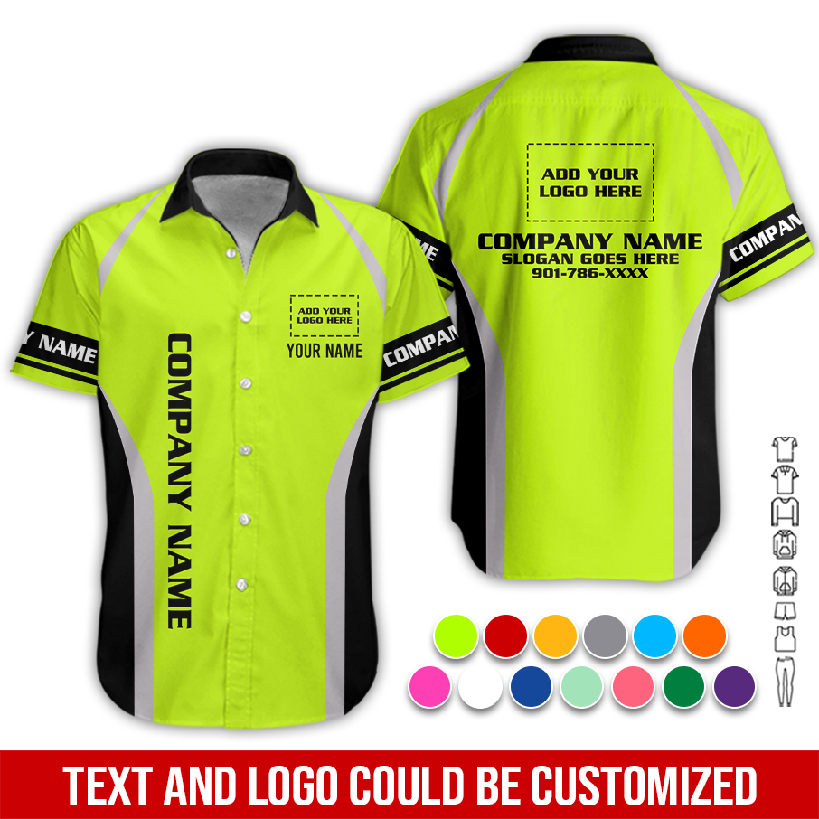 Custom Company Brand Uniform Shirt – Personalized Name, Logo & Colors PC860
