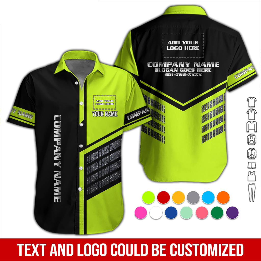 Personalized Work Shirt for Mechanics, Electricians & HVAC DA421