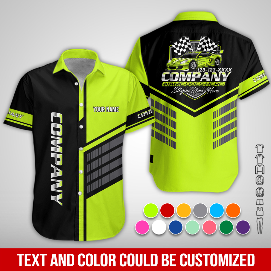 Custom Sports Car Garage Shirt ZM868