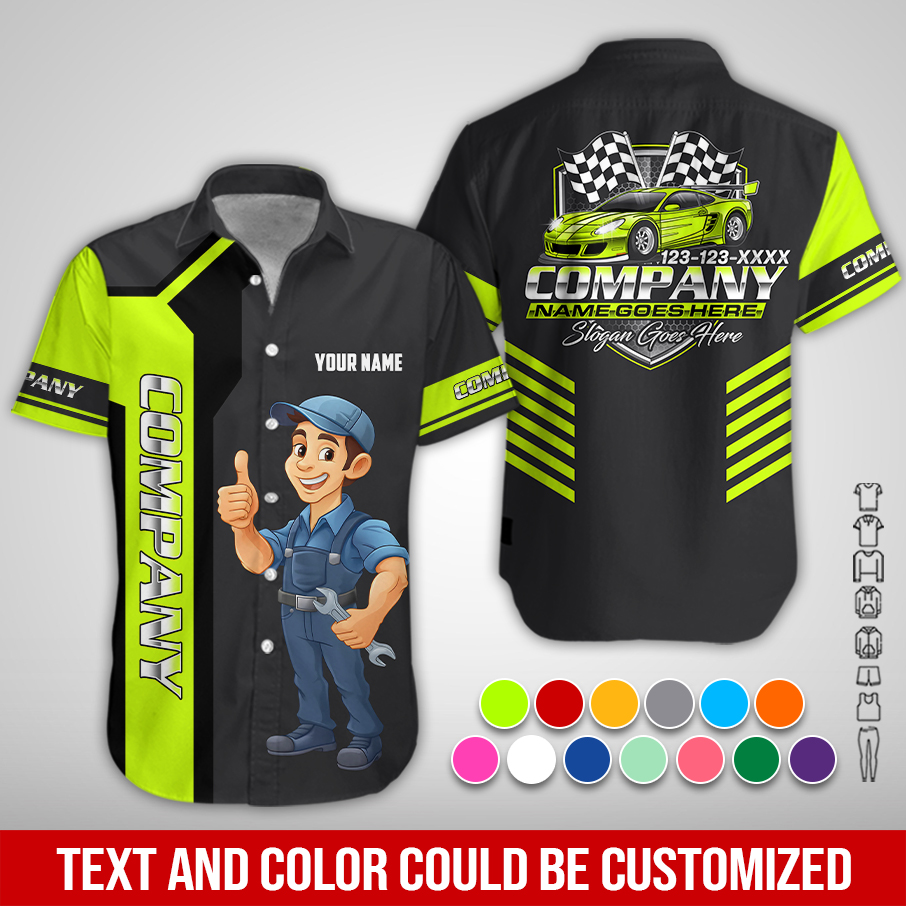 Custom Sports Car Garage Shirt ZM873