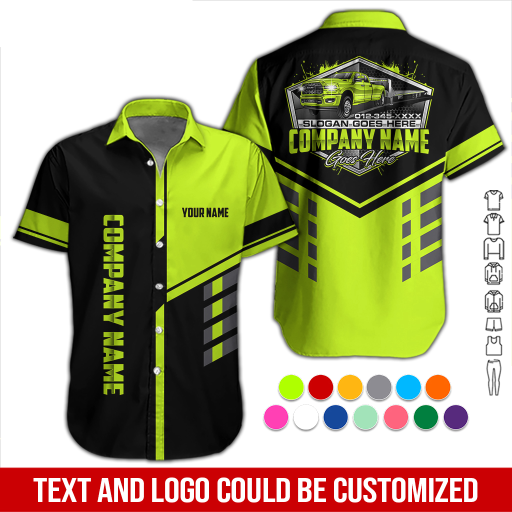 Personalized Name Trucking 3D All Over Printed Clothes DA430
