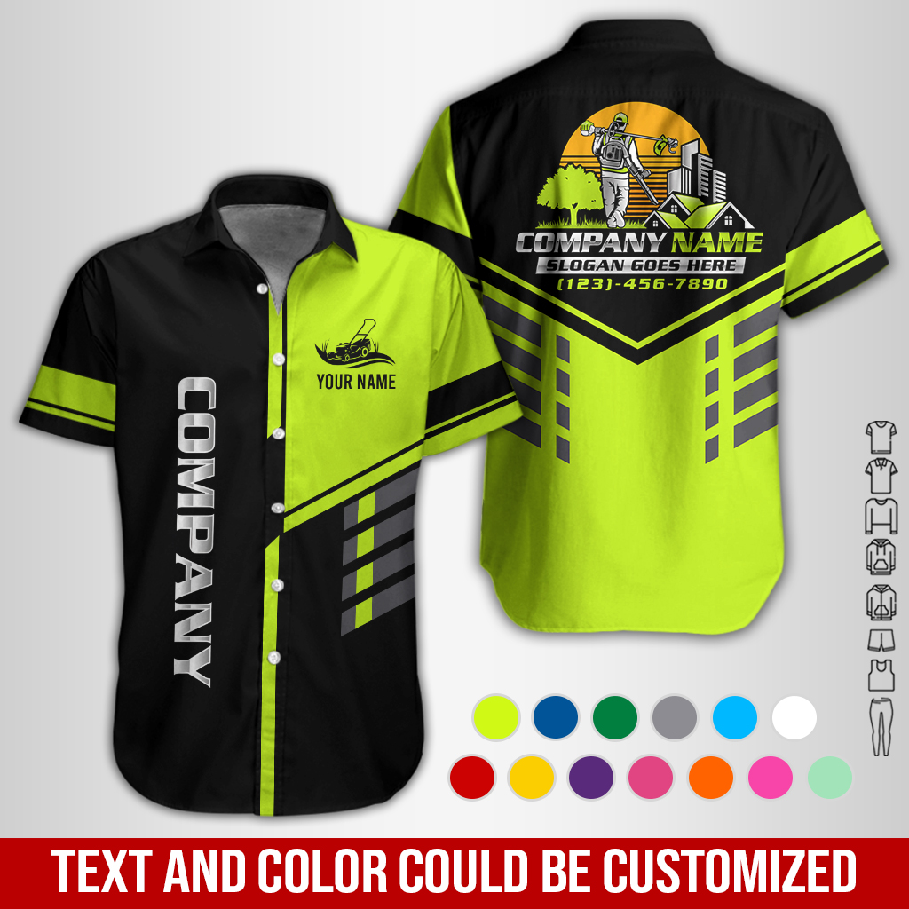 Personalized Name Lawn Care 3D All Over Printed Clothes GL581