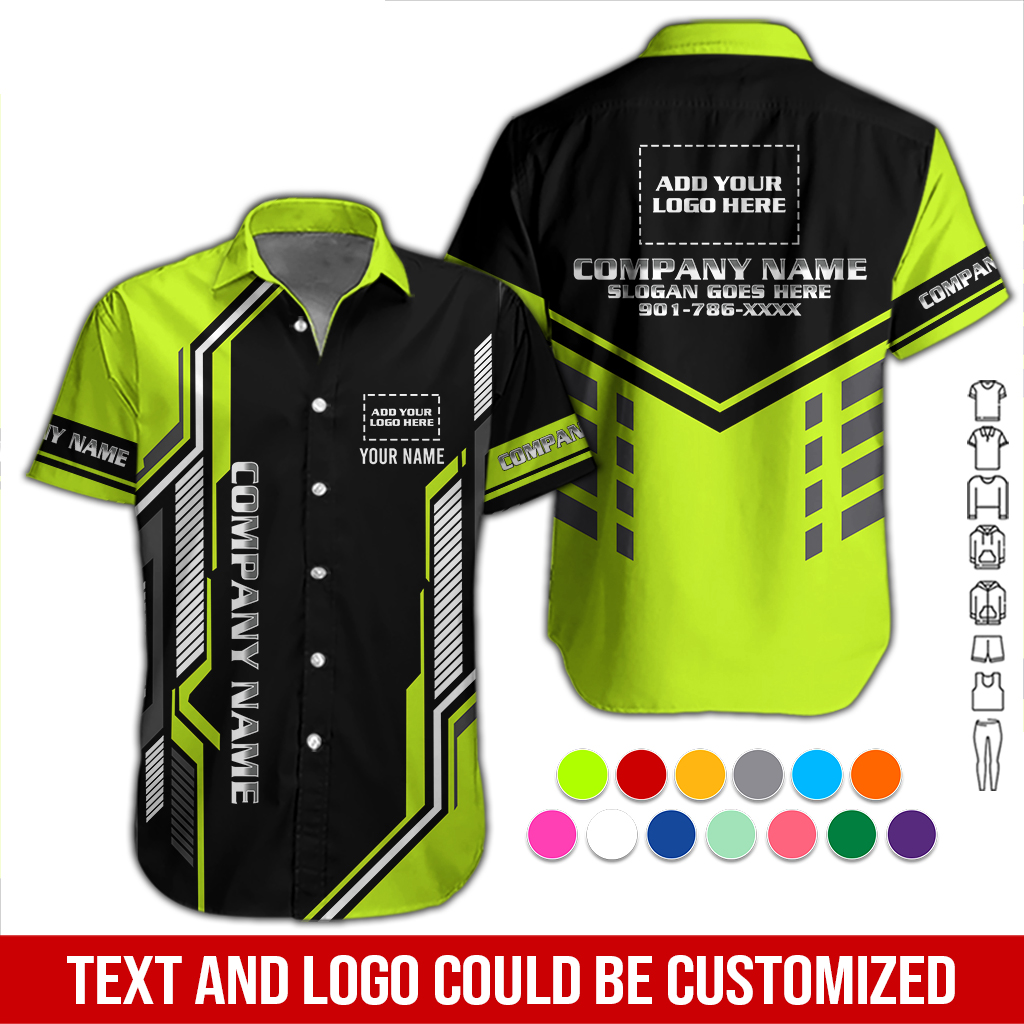 Custom Electric Company All Over Printed Clothes DA440