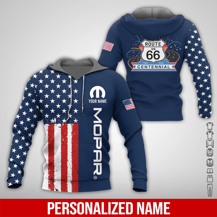 Route 66 100 Year Centennial All Over Printed Clothes ZM910