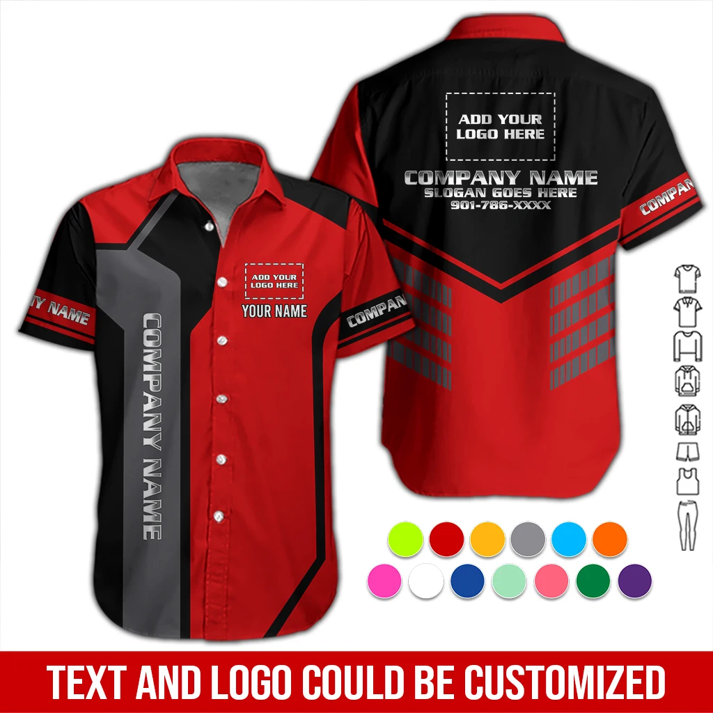 Personalized Work Shirt for Mechanics, Electricians & HVAC  DA497
