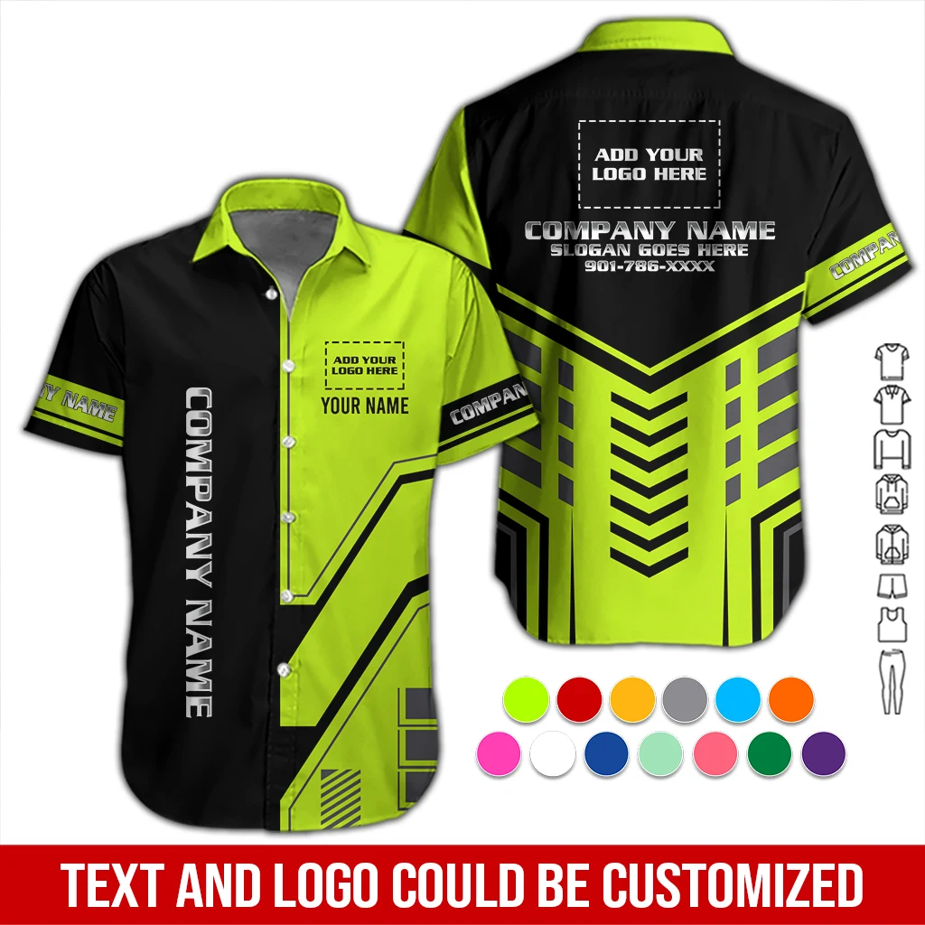 Personalized Work Shirt for Mechanics, Electricians & HVAC DA501