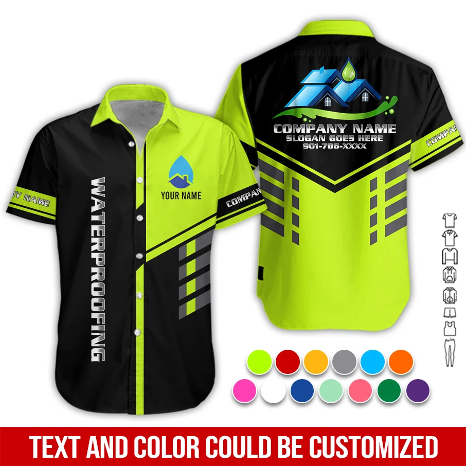 Personalized Name Waterproofing 3D All Over Printed Clothes ZM964