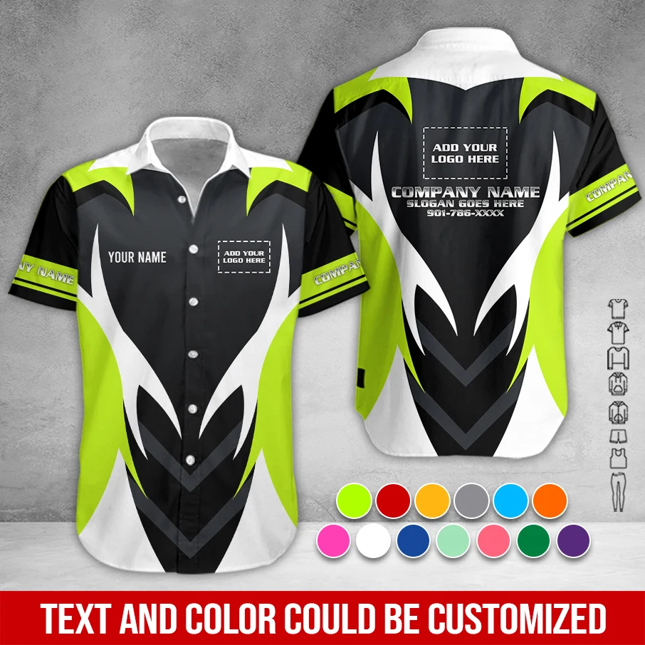 Personalized Name Job Uniform 3D All Over Printed Clothes PC987