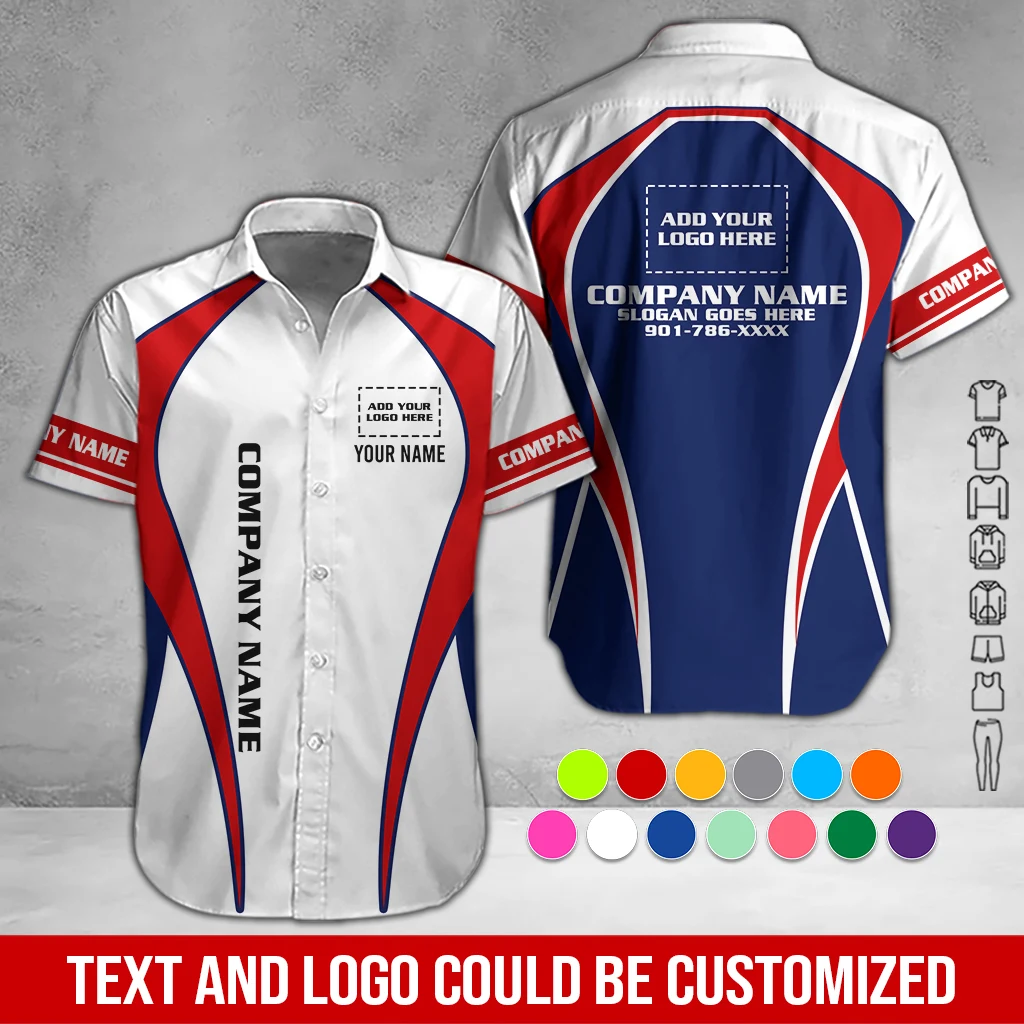 Personalized Work Shirt for Mechanics, Electricians & HVAC HK526