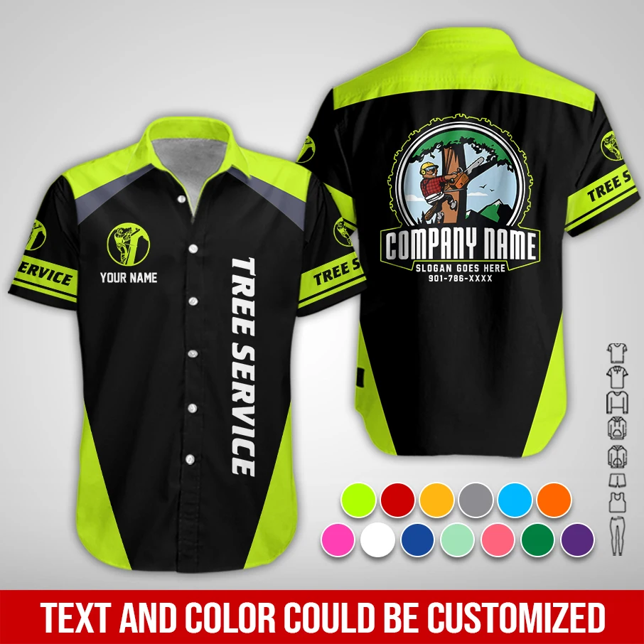 Personalized Name Arborist Tree Services 3D All Over Printed Clothes PM52