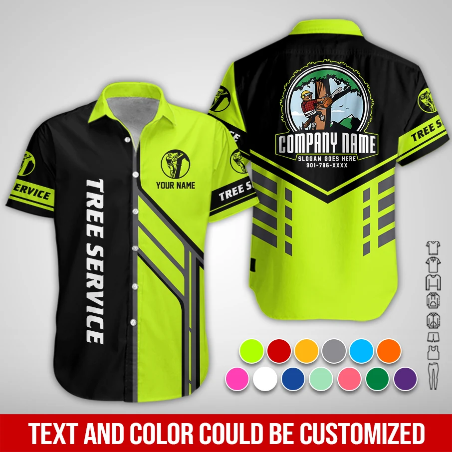 Personalized Name Arborist Tree Services 3D All Over Printed Clothes PM67
