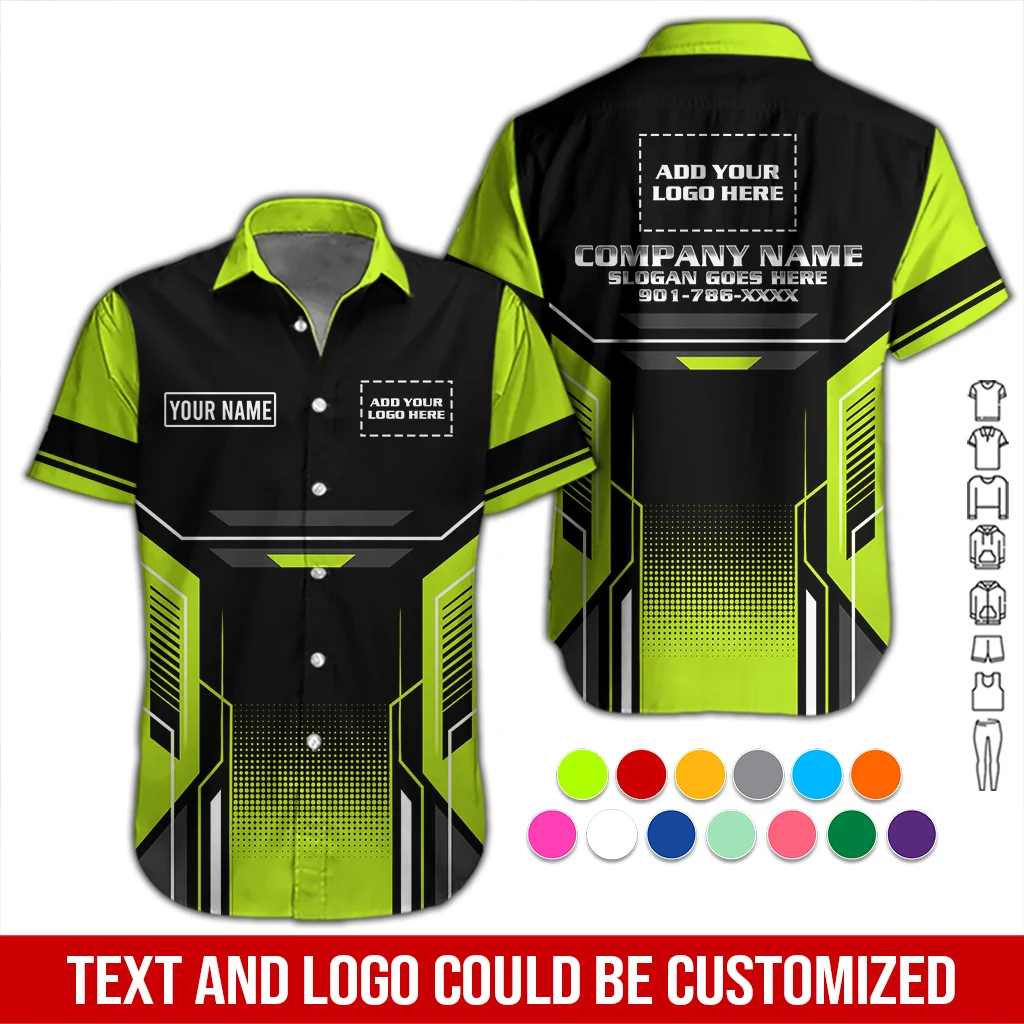Personalized Work Shirt for Mechanics, Electricians & HVAC DA592