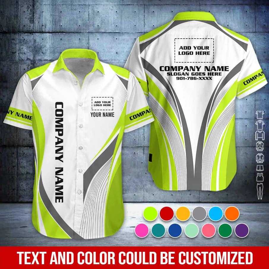 Personalized Name And Color Electrical Uniform All Over Printed Clothes PM135