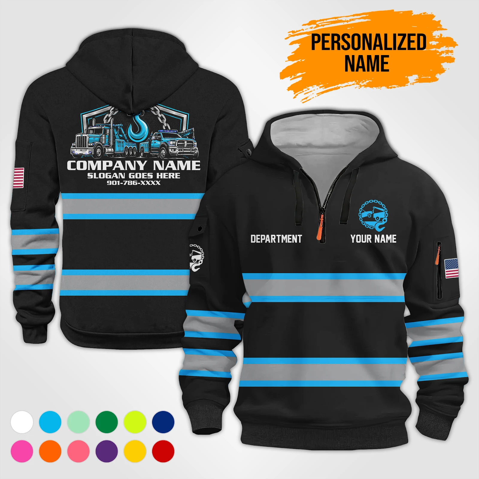 6566008-personalized-name-tow-truck-3d-quarter-zip-hoodie-da660-5.jpg