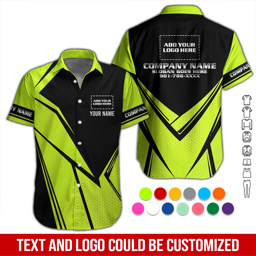 Personalized Work Shirt for Mechanics, Electricians & HVAC DA728