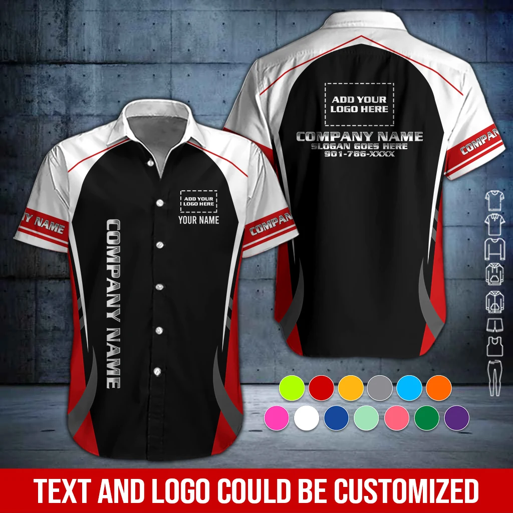 Personalized Work Shirt for Mechanics, Electricians & HVAC DA730