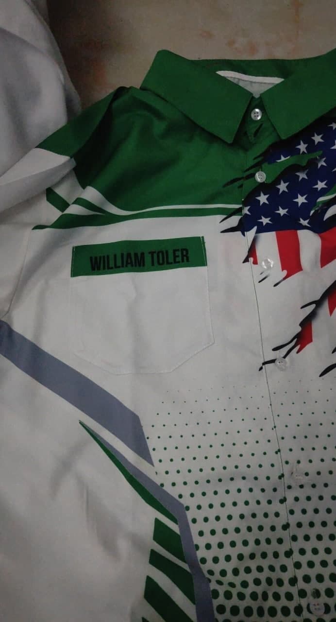 Click to view full screen Personalized Name And Department Style 3D All Over Printed Clothes AA62 photo review